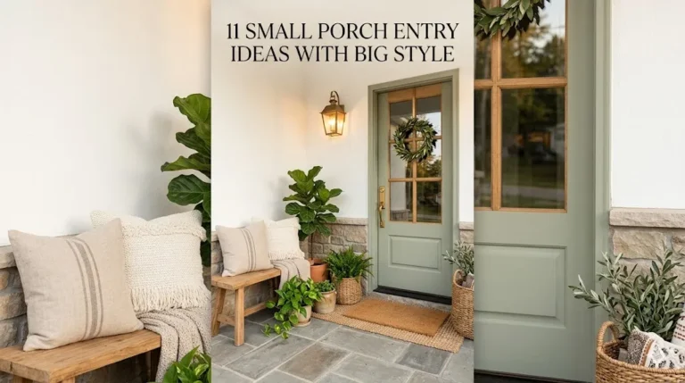 11 Small Porch Entry Ideas With Big Style