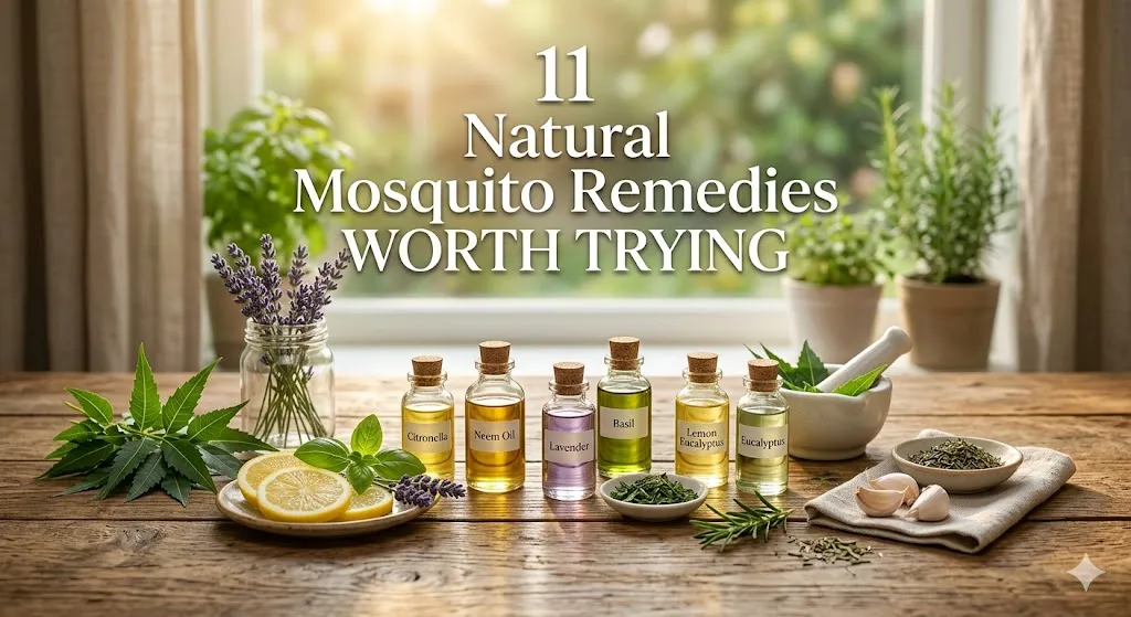 11 Natural Mosquito Remedies Worth Trying