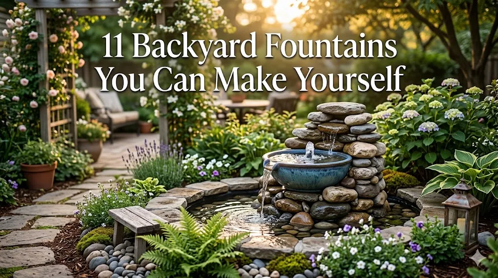 11 Backyard Fountains You Can Make Yourself