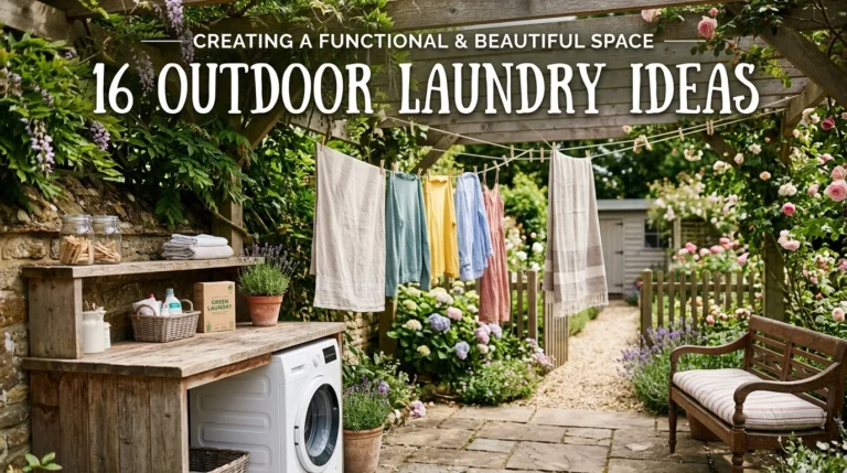 16 Outdoor Laundry Ideas