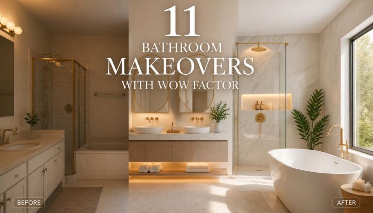 11 Bathroom Makeovers With Wow Factor