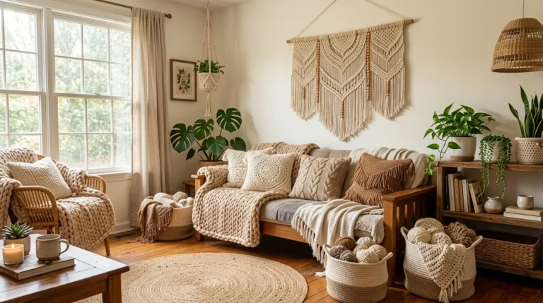 Cozy Crochet Home Decor Ideas