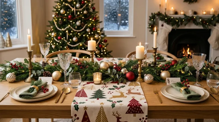 Christmas Table Runner Ideas for StylePrimary