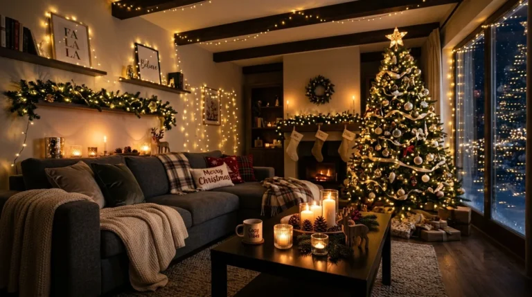 Christmas Light Indoor Ideas That Glow