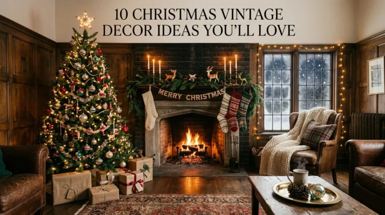 Christmas Vintage Decor Ideas You’ll Love