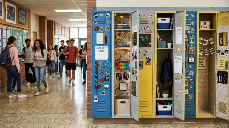 School Hallway Locker Ideas