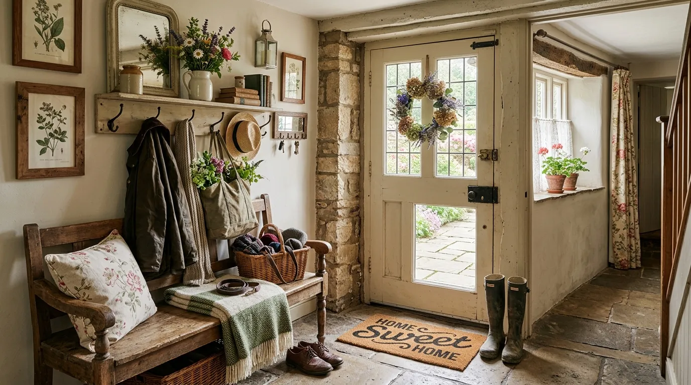 Cottage Core Entryway Ideas