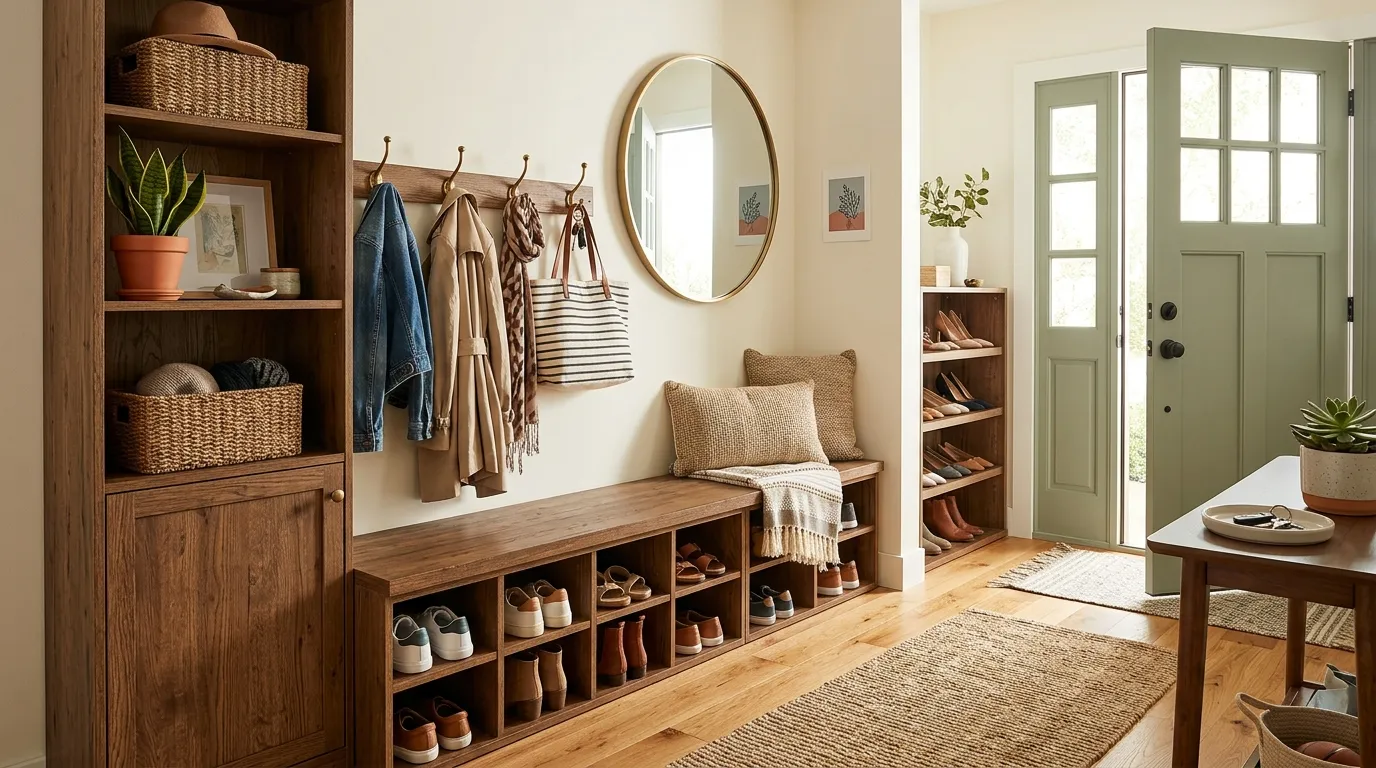 10 Shoe Storage Entryway Ideas