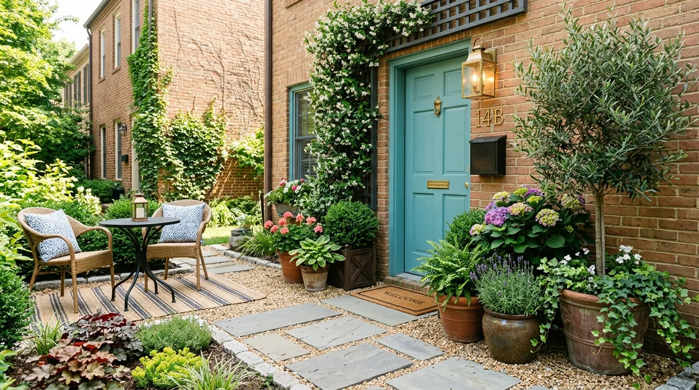 Small Outdoor Entryway Ideas