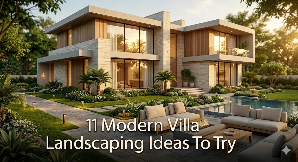 11 Modern Villa Landscaping Ideas To Try