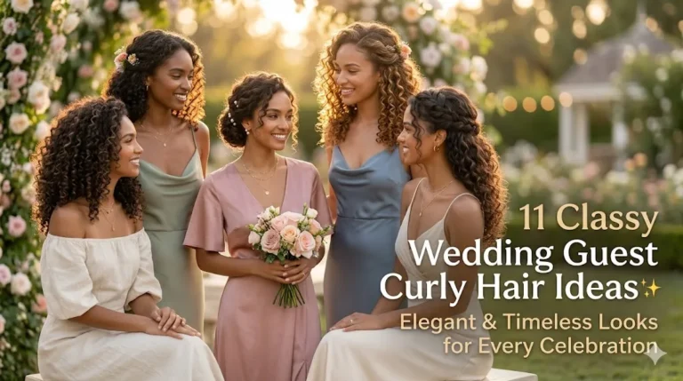 11 Classy Wedding Guest Hair For Curly Hair Ideas