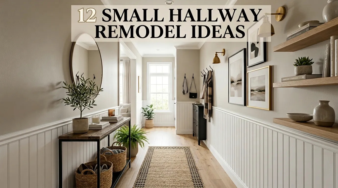 12 small hallway remodel ideas