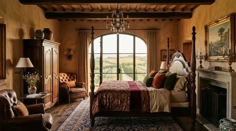 Tuscan Bedroom Looks That Feel Rich