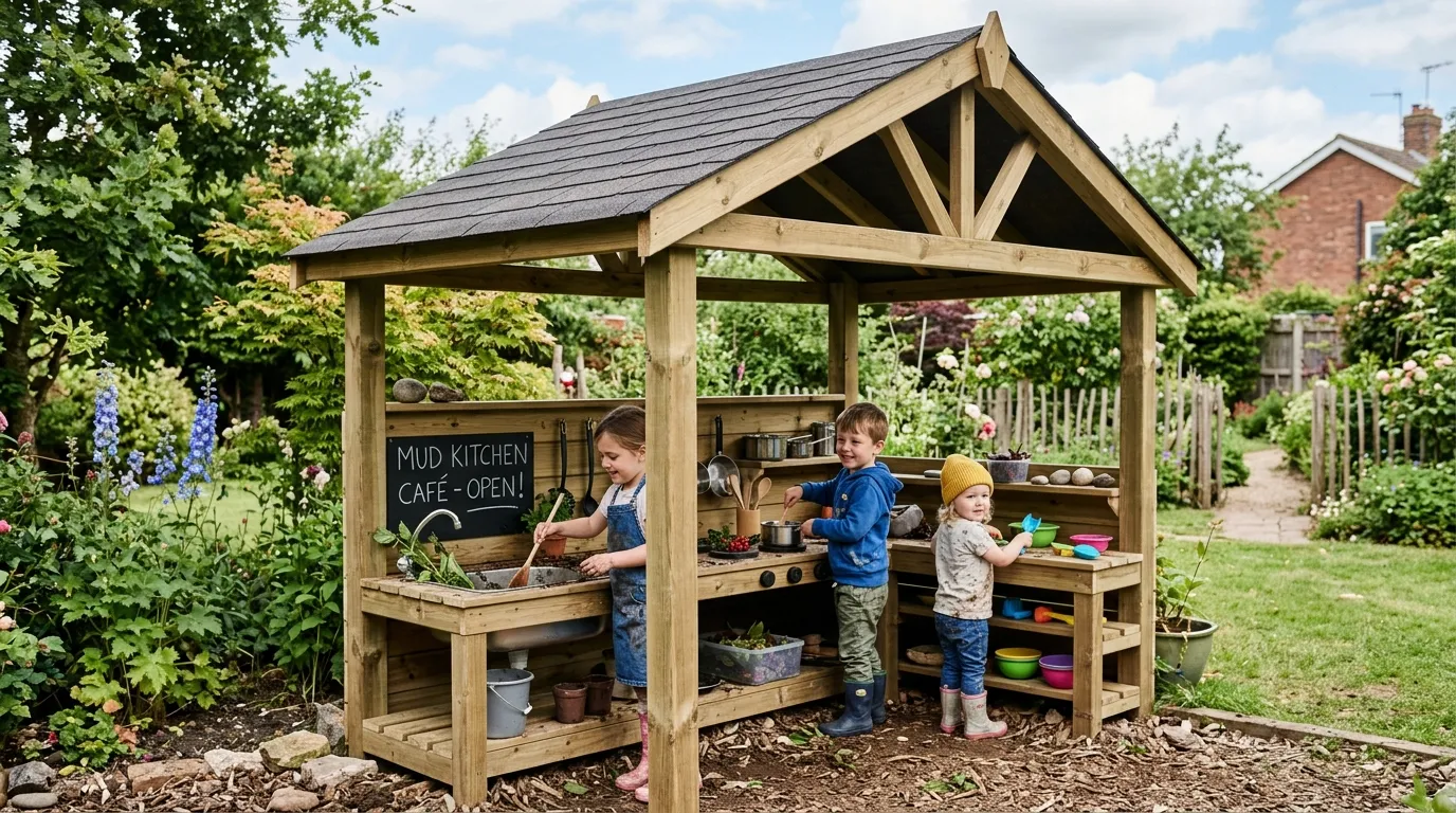Backyard Play Kitchens Kids Will Love