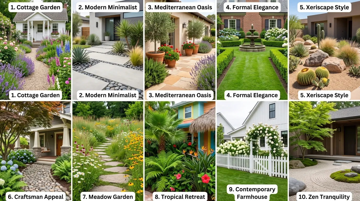 10 House Front Yard Ideas