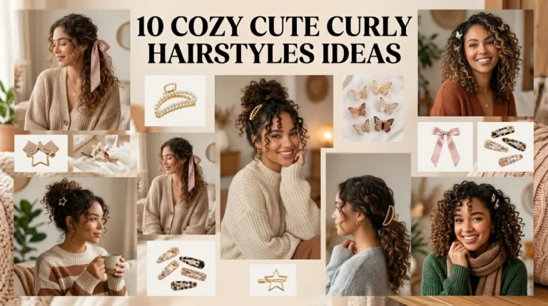 10 Cozy Cute Curly Hairstyles Ideas