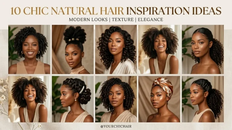 10 Chic Natural Hair Inspiration Ideas