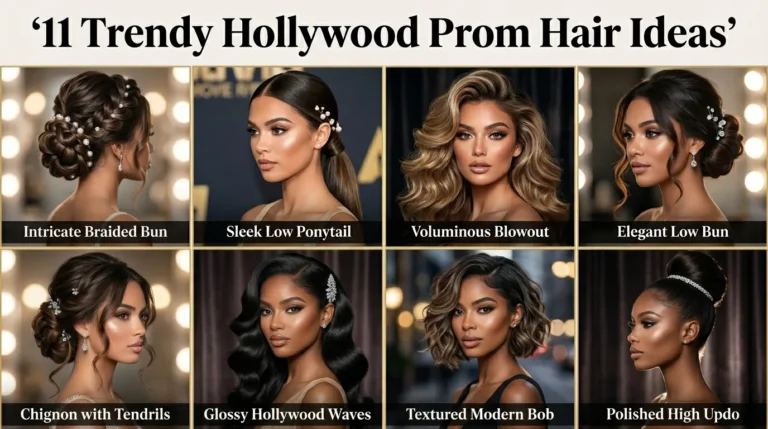 11 Trendy Hollywood Prom Hair Ideas