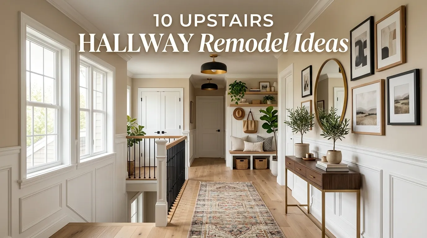 10 upstairs hallway remodel ideas
