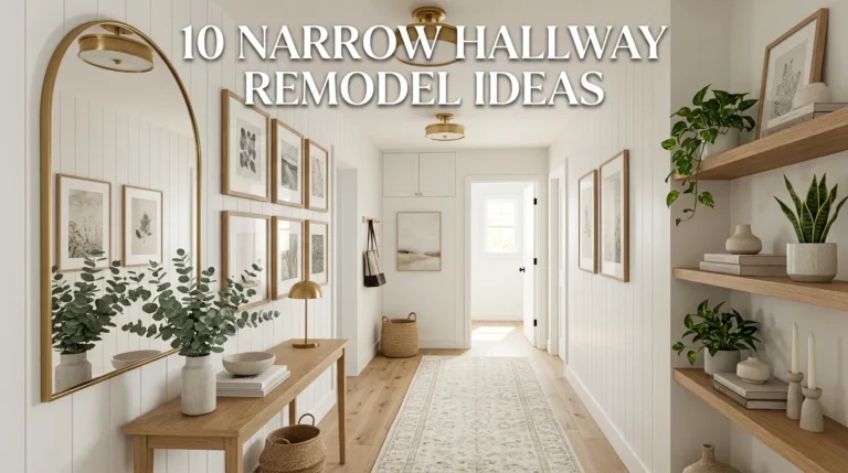 10 narrow hallway remodel ideas