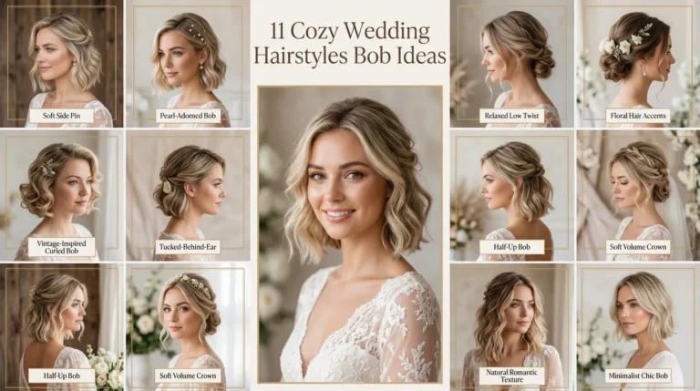 11 Cozy Wedding Hairstyles Bob Ideas
