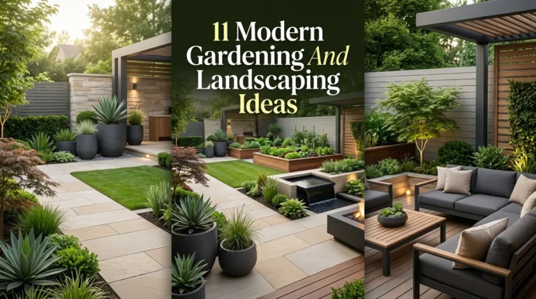 11 Modern Gardening And Landscaping Ideas