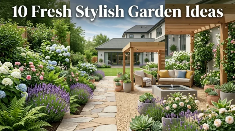 10 Fresh Stylish Garden Ideas