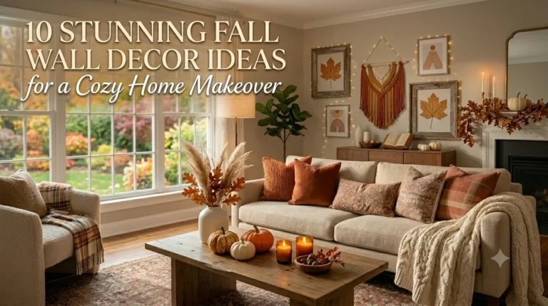 10 Fall Wall Ideas