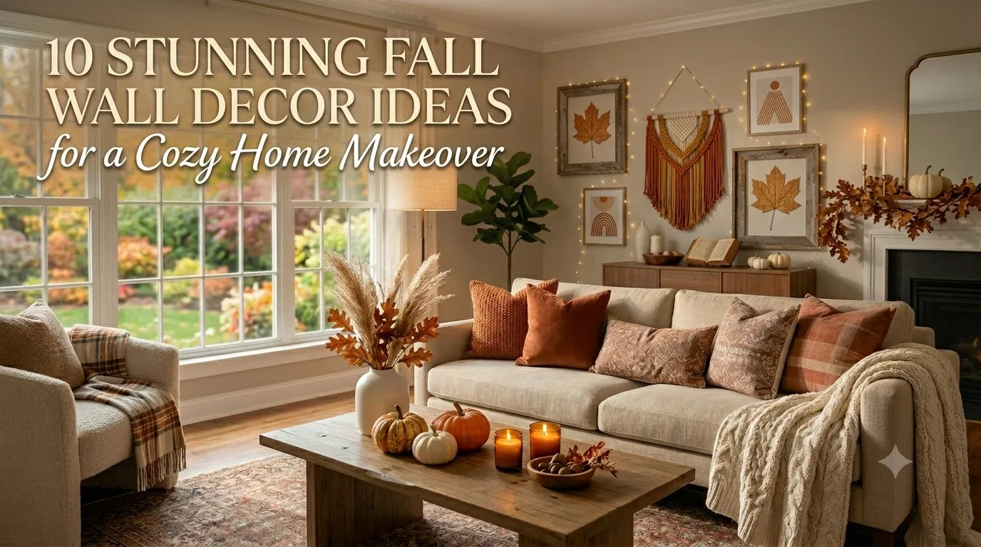 10 Fall Wall Ideas