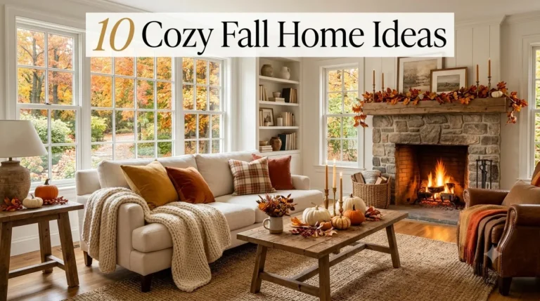 10 Cozy Fall Home Ideas