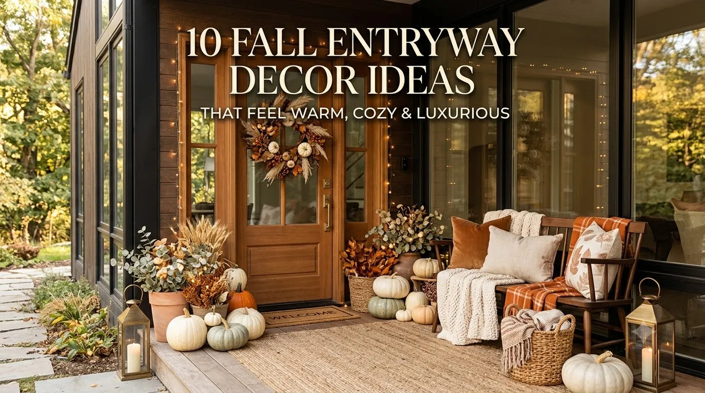 10 Fall Entryway Decor Ideas