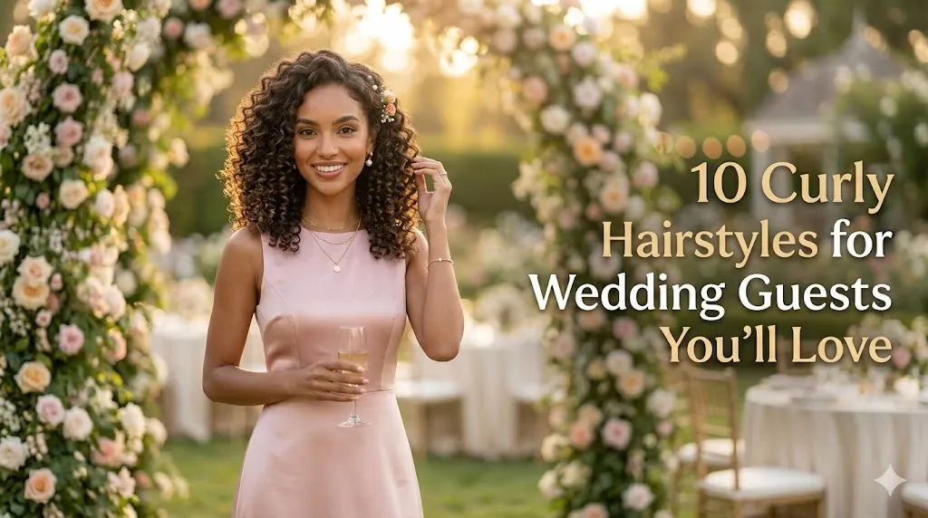10 Curly Hairstyle For Wedding Guest Ideas You’ll Love