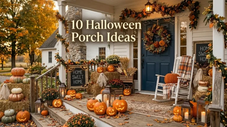 10 Halloween Porch Ideas
