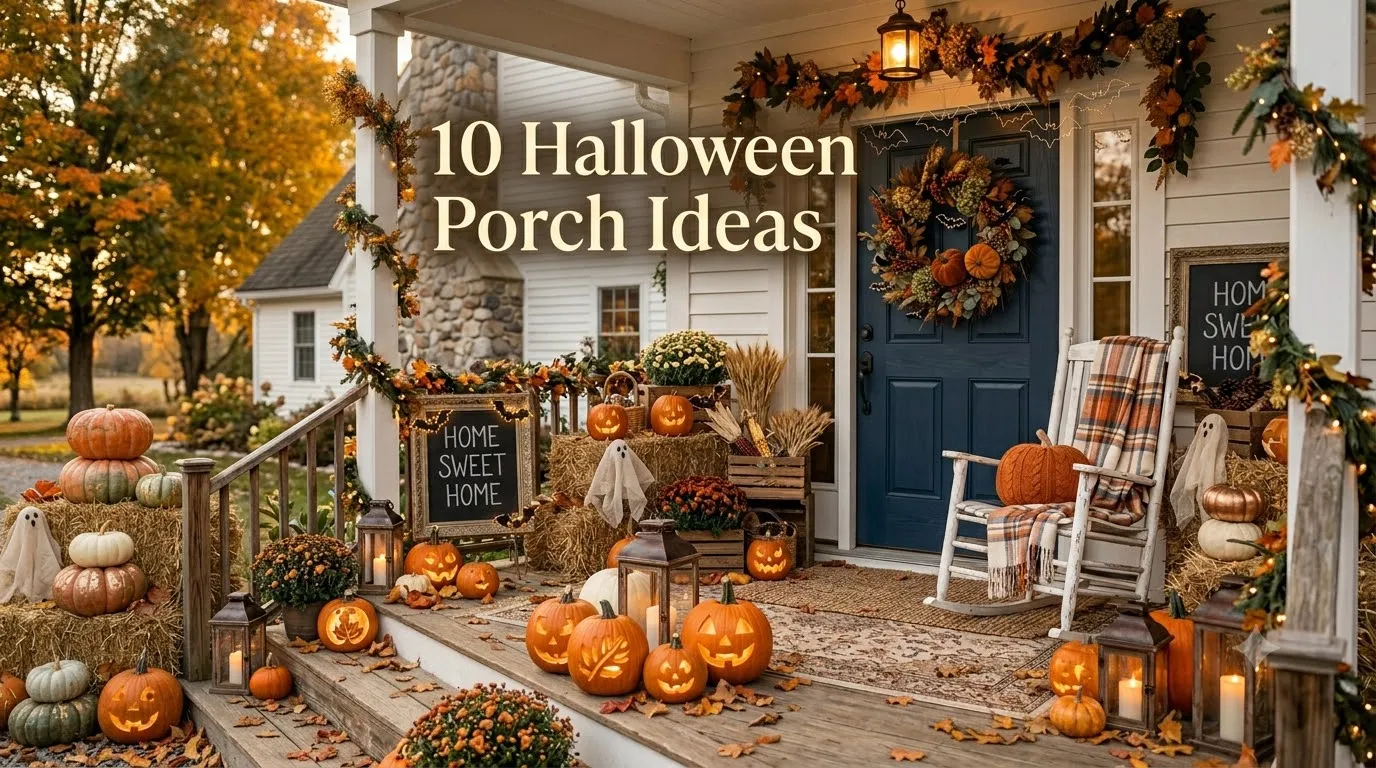 10 Halloween Porch Ideas