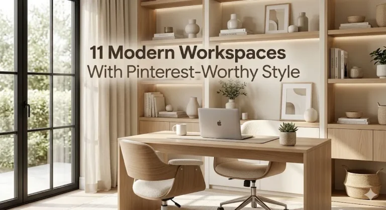 11 Modern Workspaces With Pinterest-Worthy Style