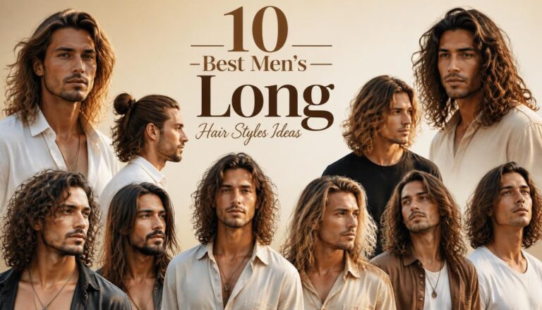 10 Best Men's Long Hair Styles Ideas