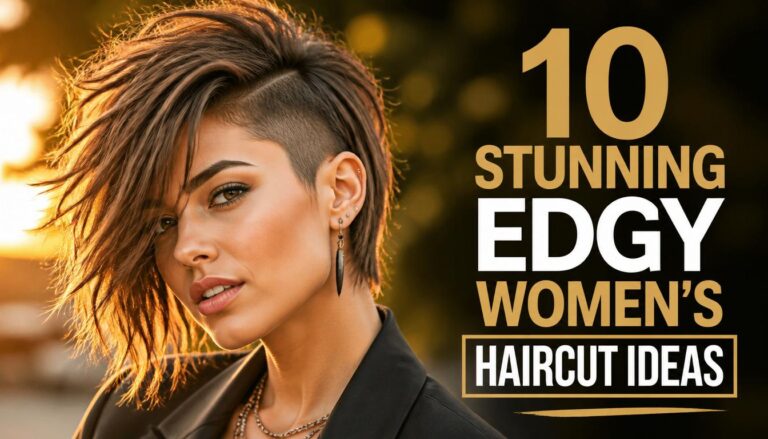 10 Stunning Edgy Women's Haircut Ideas