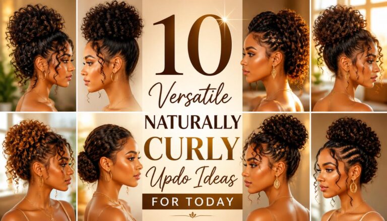 10 versatile Naturaly Curls Updo Ideas For Today