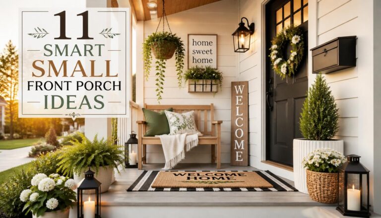11 smart Small Front Porch Ideas