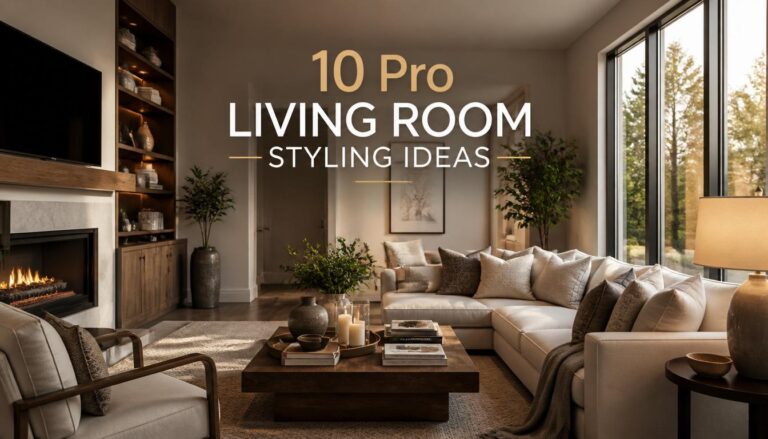 10 How to Style a Living Room Like a Pro