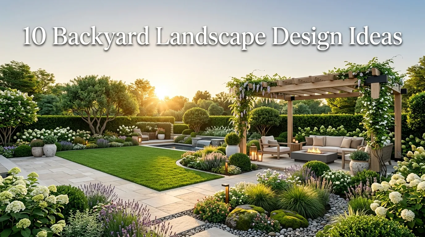 10 Backyard Landscape Design Ideas