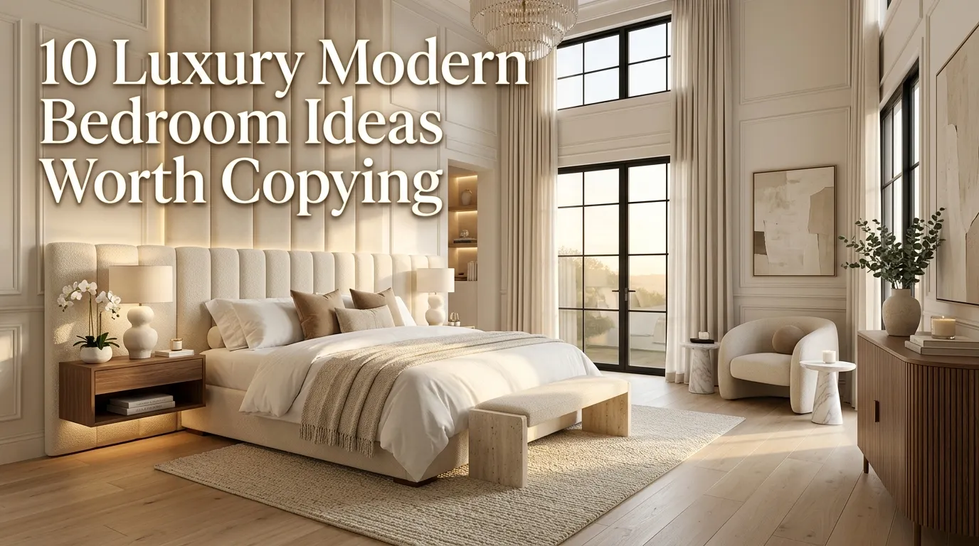 10 Luxury Modern Bedroom Ideas Worth Copying