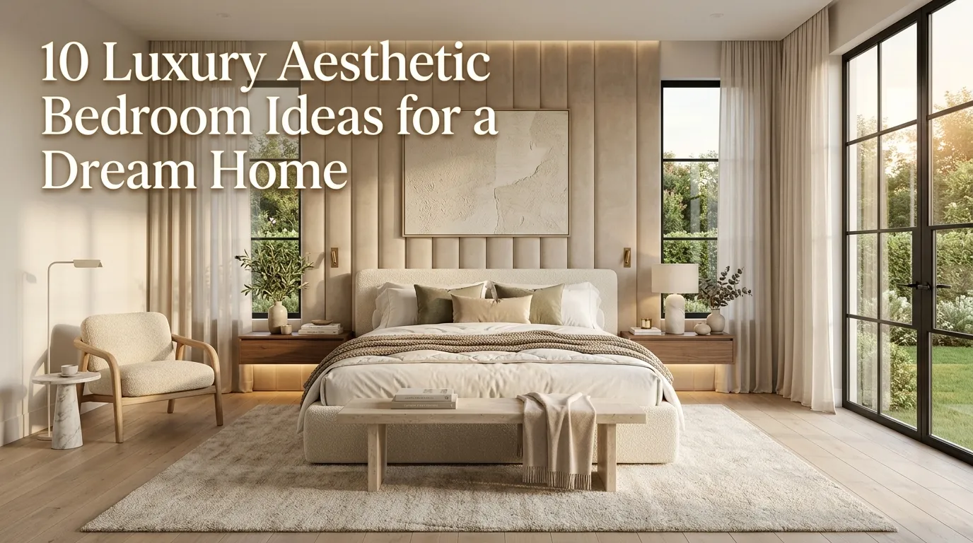 10 Luxury Aesthetic Bedroom Ideas for a Dream Home
