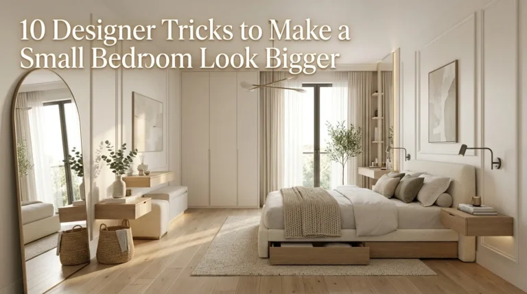 10 Designer Tricks to Make a Small Bedroom Look Bigger