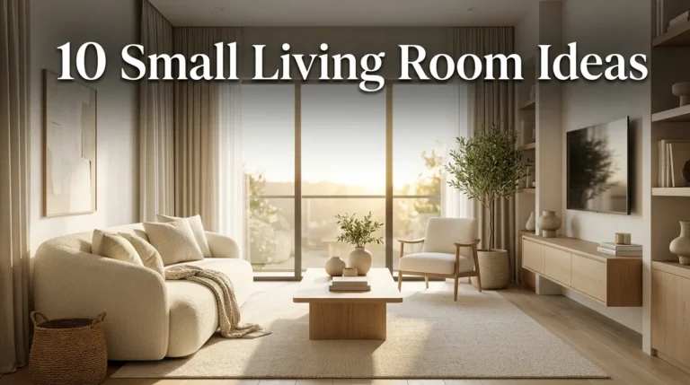 10 Small Living Room Ideas