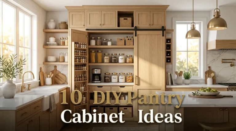 10 DIY Pantry Cabinet Ideas