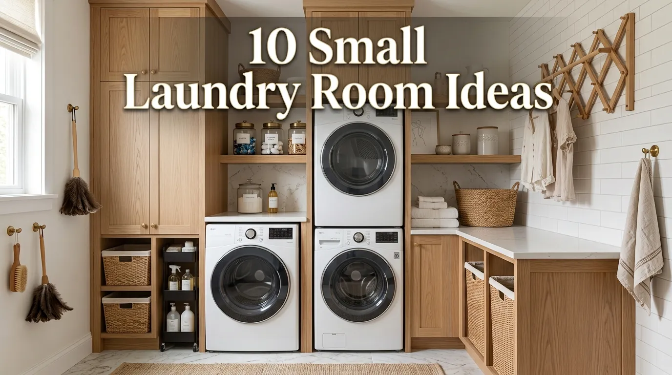 10 Small Laundry Room Ideas