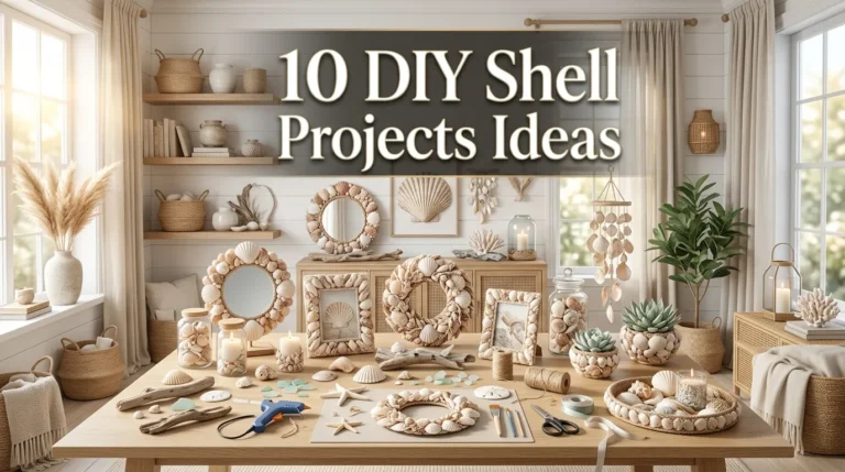 10 DIY Shell Projects Ideas