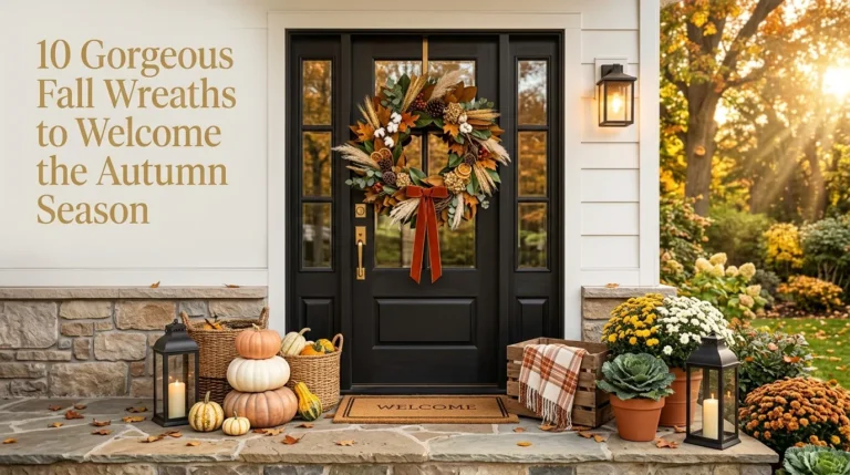 10 Gorgeous Fall Wreaths to Welcome the Autumn Season