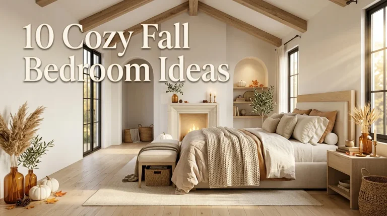 10 Cozy Fall Bedroom Ideas